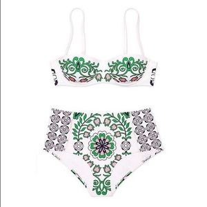 Tory Burch Garden Party High Waisted Bikini
